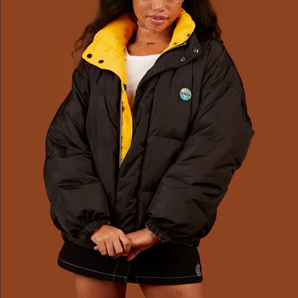 unif “puffa” reversible jacket 💗💗